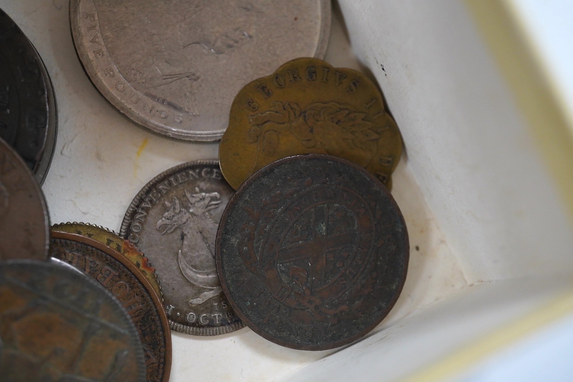 British and Commonwealth tokens and medals